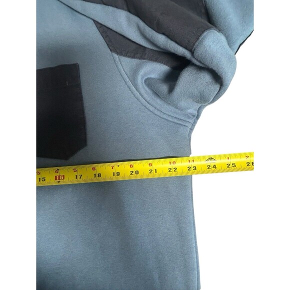 511 Tactical Long Sleeves Elbow Patchs Radar Fleece Crew Blue/Navy Size Large - Picture 6 of 10